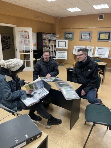 Izrādes izpētes brauciens, publiska tikšanās un prezentācija ar "Stan's Cafe"